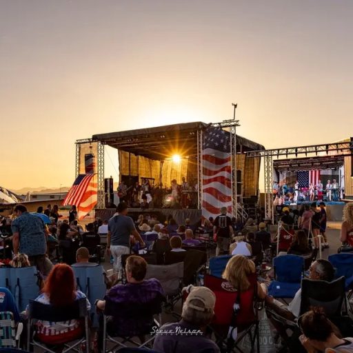 XL Stage with flown audio